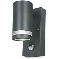 4lite Marinus Outdoor IP44 Wall Light With PIR Sensor Anthracite (256RR)