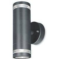 4lite Marinus Outdoor IP44 Up/Down Wall Light Anthracite (481RR)