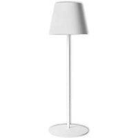 4lite Indoor Or Outdoor Portable LED Table Lamp USB Rechargable IP54 3.6w 170lm Touch Dimmable and Colour Changing Intergrated LED Lightweight - White