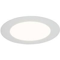 4lite Fixed LED Slim Downlight White 22W 2100lm (697GR)