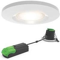 4lite WIZ Fixed Fire Rated LED Smart Downlight White 9W 670lm 6 Pack (231GR)