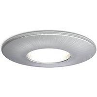 4lite Fixed Fire Rated Downlight Brushed Chrome 6 Pack (108GR)