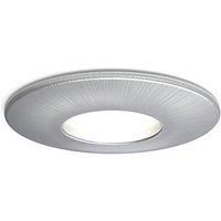 4lite Fixed Fire Rated Downlight Brushed Chrome 10 Pack (102GR)