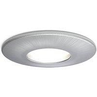 4lite Fixed Fire Rated Downlight Brushed Chrome 10 Pack (958GC)