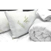 Snuggle-Up Bedding Set | Memory foam pillows | 10.5 tog duvet | Mattress protector | Fitted sheet | Small Double