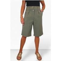 Womens Relaxed Fit High Waisted Shorts Ladies Wide Waistband Summer Shorts