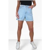 Womens Mom Style Denim Shorts Ladies 100% Cotton Denim High Waisted Shorts
