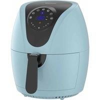 EMtronics Digital Large 4.5L Air Fryer with 60 Minute Timer - Aqua Blue