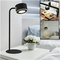 Rechargeable Wireless LED Lamp 3 In 1 Magnetic Stand Clip On & Wall Dimmer Light