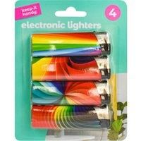 Keep It Handy Electronic Lighters 4 Pack