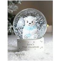 Personalised Polar Bear Snow Globe