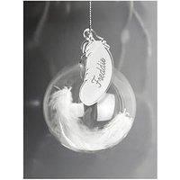 Personalised Feather Bauble