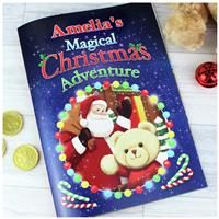 Personalised Magical Christmas Adventure Story Book, Multi
