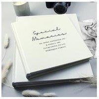 /'Memories are Timeless/' Traditional Tissue Interleaf Photo Album (Approx 30 pages)