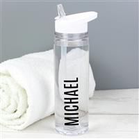 Personalised Message Name Only Water Bottle - 750ml