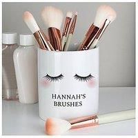 Personalised Eyelashes Ceramic Storage Pot