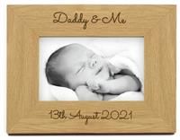 Personalised Message Free Text Wooden Photo Frame - 25x20cm