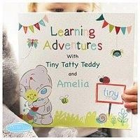 The Personalised Memento Company Personalised Tiny Tatty Teddy Learning Adventure Book