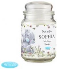 Personalised Message Me To You Large Jar Candle - Vanilla