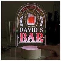 The Personalised Memento Company Printed Led Light - Bar