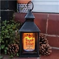 Personalised Trick or Treat LED Lantern
