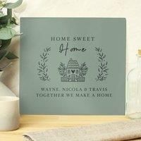 Personalised Home Glass Worktop Saver