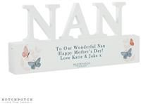 Personalised Message Butterfly NAN Ornament
