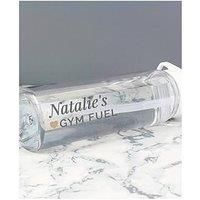 The Personalised Memento Company Personalised Gold Heart Water Bottle