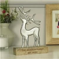 Personalised Stag Ornament