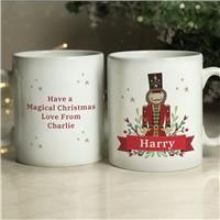 Personalised Nutcracker Christmas Mug