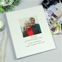 Personalised Message 50th Anniversary Photo Album