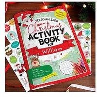 The Personalised Memento Company Christmas Activity Book
