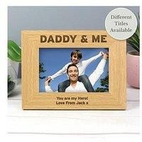 The Personalised Memento Company Personalised Wooden Photo Frame