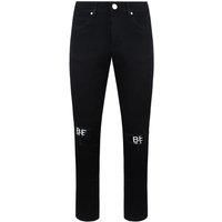 Criminal Damage Real Mens Black Jeans