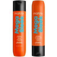 Matrix Total Results Mega Sleek Shampoo & Conditioner 300ml Duo in Clear