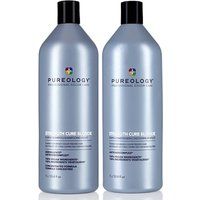 Pureology Strength Cure Blonde Shampoo 1000ml & Conditioner 1000ml Duo in Clear