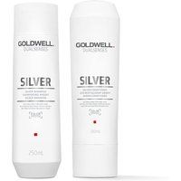 Goldwell DUO Dualsenses Silver Shampoo 250ml & Silver Conditioner 200ml in Clear