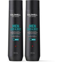 Goldwell Dual Senses Men Hair & Body Shampoo 300ml Double in Clear