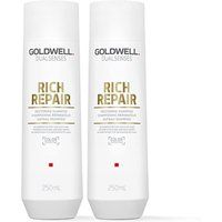 Goldwell Dual Senses Rich Repair Restoring Shampoo 250ml Double in Clear