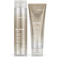 JOICO Blonde Life Brightening Shampoo 300ml & Conditioner 250ml Duo in Clear