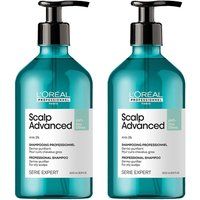L'Oreal Professionnel Serie Expert Scalp Advanced Anti-Oiliness Dermo-Purifier Shampoo 500ml Double in Clear
