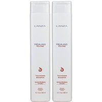 Lanza Healing Volume Thickening Shampoo 300ml Double in Clear