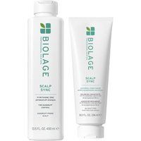 BIOLAGE Scalp Sync Anti-dandruff Shampoo Conditioner Duo in Clear