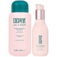 Coco & Eve Like a Virgin Super Hydrating Shampoo 280ml & Leave-In Cond