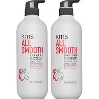 KMS All Smooth Shampoo 750ml & All Smooth Conditioner 750ml Duo