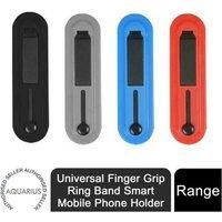 Aquarius Universal Finger Phone Grip - Blue