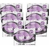 Splesh By Cusheen Quilted Lavender Fragrance 3 Ply Toilet Tissue Paper 84 Rolls