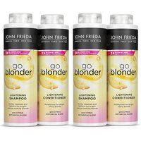 John Frieda Sheer Blonde Go Blonder 'Shampoo & Conditioner' Duo Pack 2 Pack in Yellow