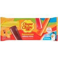 Chupa Chups Squeezee Freeze Pops Mixed Flavours 12 x 45ml