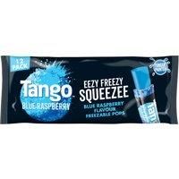 Tango Eezy Freezy Squeeze Blue Raspberry Flavour Freezable Pops 12 x 50ml (600ml)